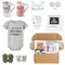 New Parents Gift Set Est 2025 Pregnancy Announcement Gifts for Couples-First Time New Mom Basket for Baby Shower